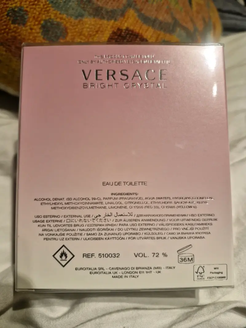 Perfume Versace Bright Crystal 90 ml Eau de Toilette - 2