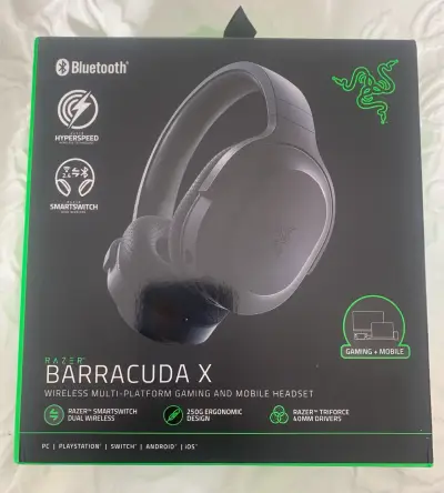 Audífonos Inalámbricos Razer Barracuda X Nuevos - miniatura 1