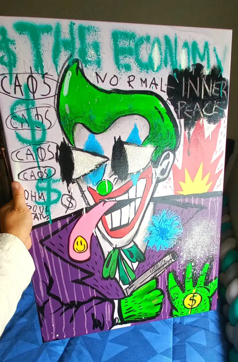 Cuadro Joker by Chadid - 3