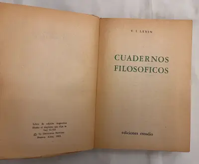 Cuadernos Filosóficos de V. I. Lenin, 1era Edición - miniatura 2