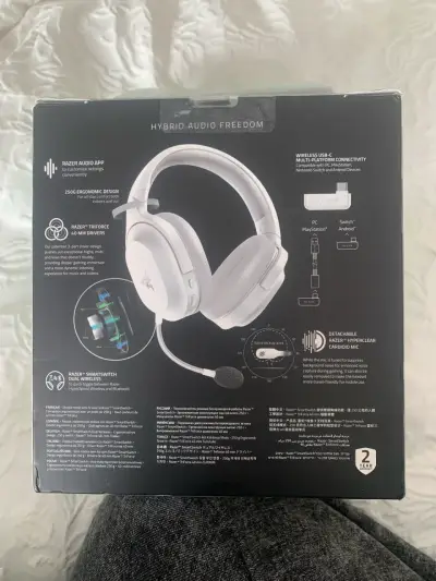 Audífonos Razer Barracuda X Mercury inalámbricos - miniatura 2
