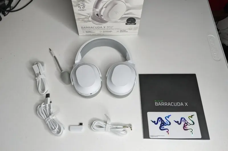 Audífonos Razer Barracuda X Mercury inalámbricos - 5