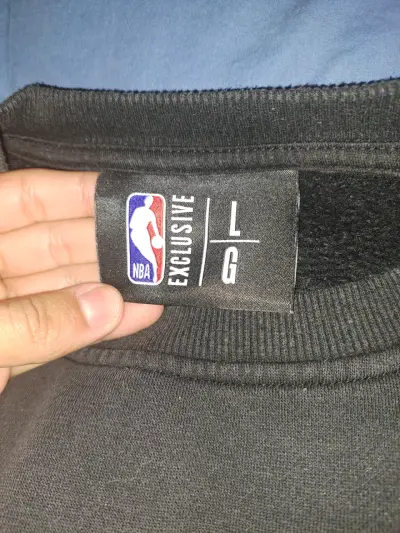 Polerón NBA Miami Heat Negro Talla L - miniatura 3