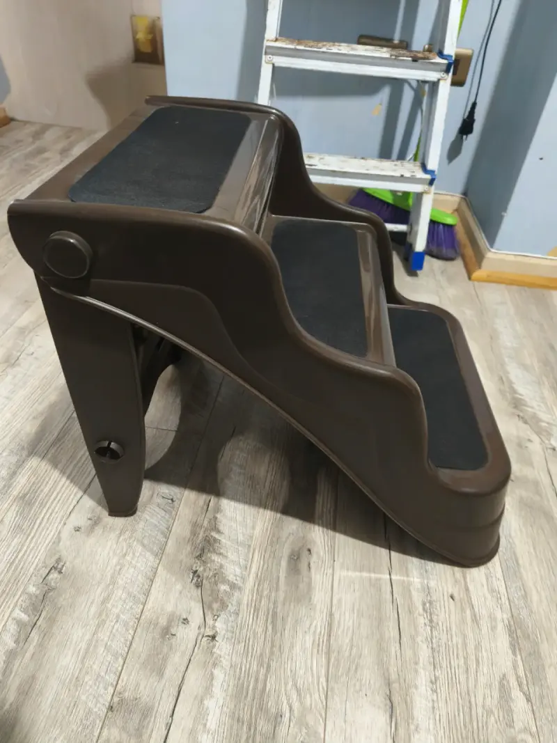 Escalera plegable de plástico para mascotas - 3