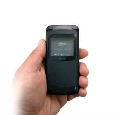 Teléfono plegable 4G para adultos mayores Mlab - miniatura 3