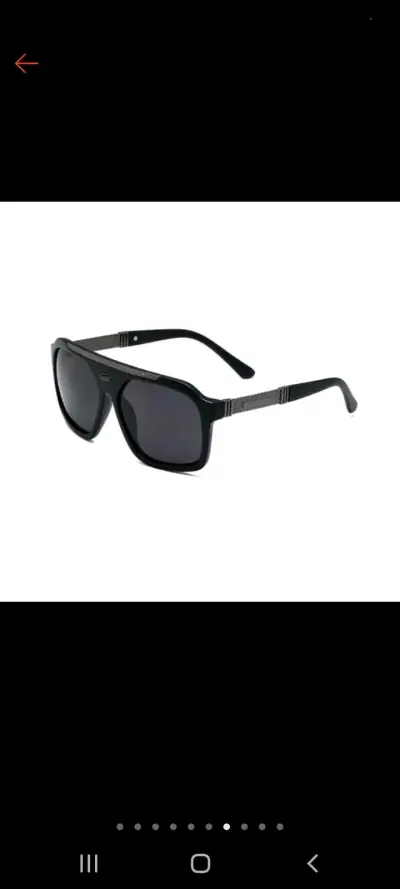 Gafas de Sol Lacoste Negras con Estuche - miniatura 2