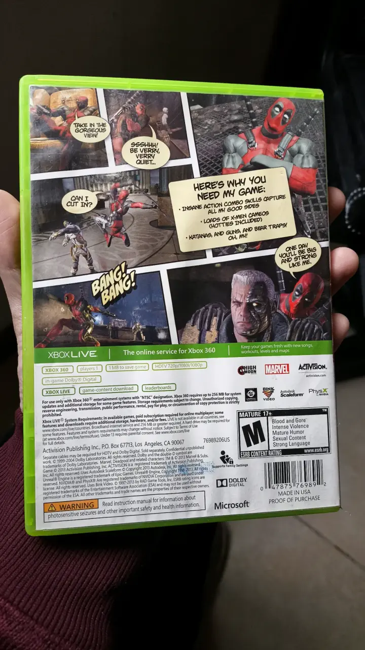 Videojuego Deadpool para Xbox 360 - 3
