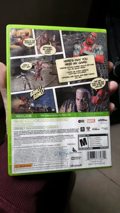 Videojuego Deadpool para Xbox 360 - miniatura 3