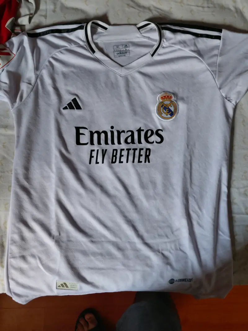 Camiseta Real Madrid Adidas XL Mbappé - 1