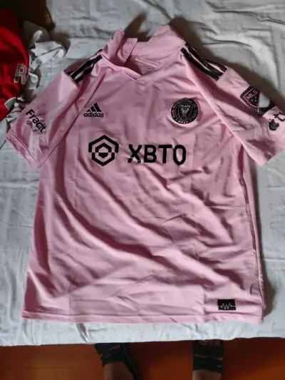 Camiseta Adidas Inter Miami Messi 10 Rosa - miniatura 1