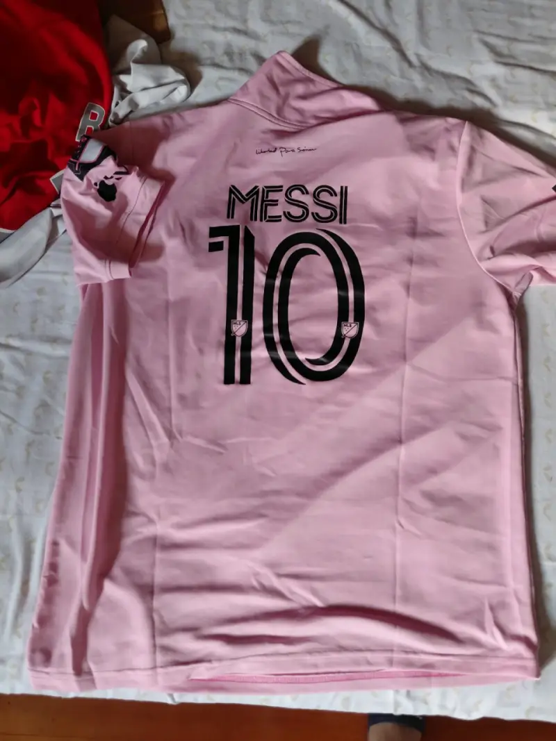 Camiseta Adidas Inter Miami Messi 10 Rosa - 2