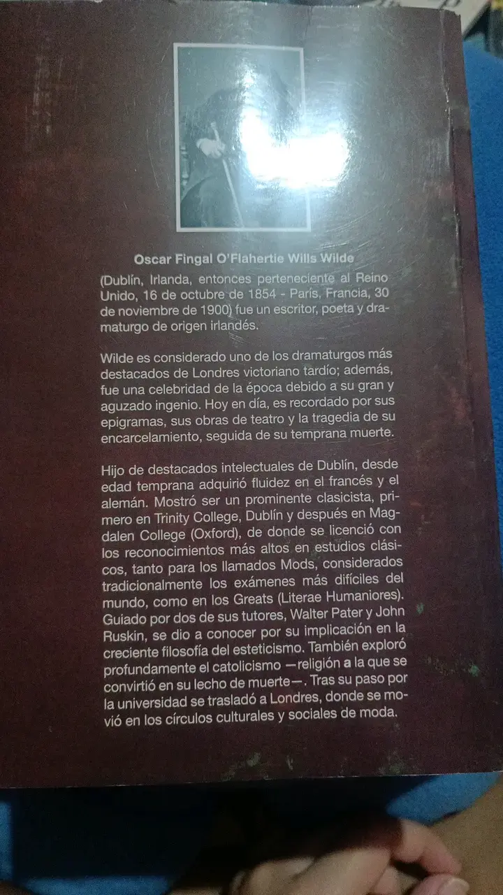 Libro El Retrato de Dorian Gray de Oscar Wilde - 2