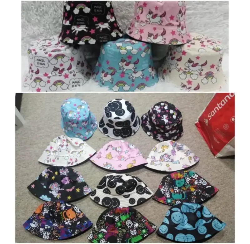 Sombreros con estampados variados