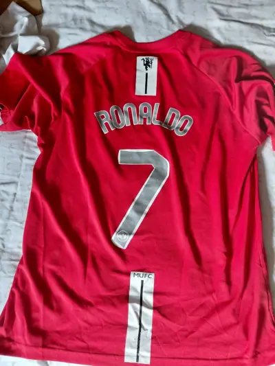 Camiseta Manchester United Ronaldo 7 Roja - miniatura 1