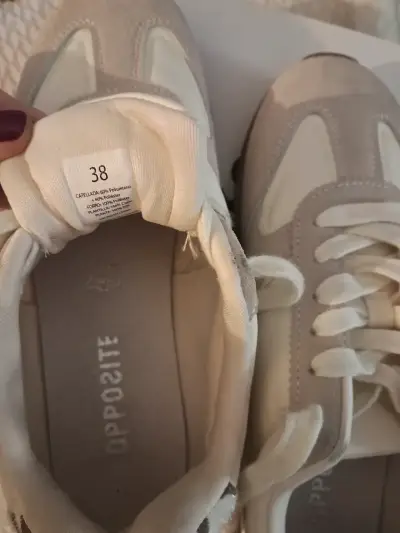 Zapatillas deportivas blancas Opposit talla 38 - miniatura 2
