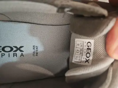 Zapatillas Geox de gamuza gris para hombre - miniatura 3