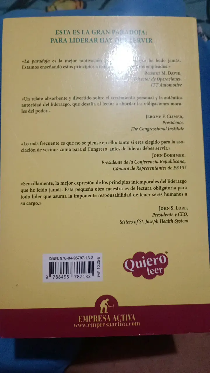 Libro La Paradoja de James C. Hunter - 2