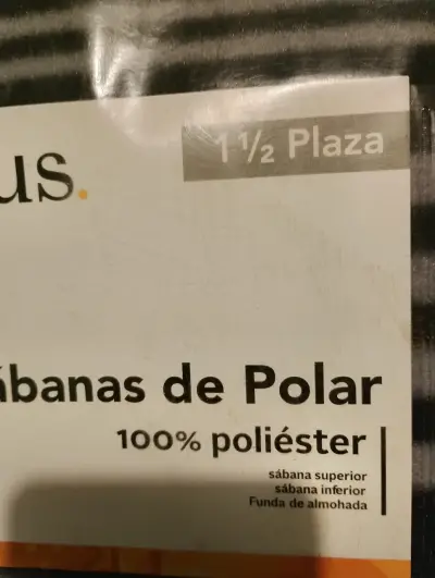 Sábanas de polar 1/2 plaza Haus - miniatura 2