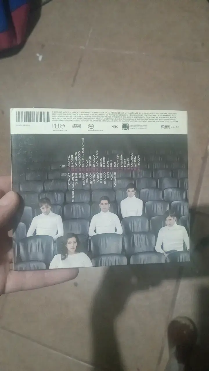 DVD + CD Miranda! En Vivo Sin Restricciones - 3