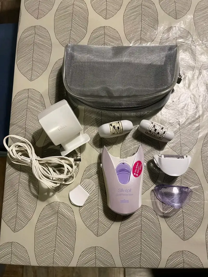 Depiladora Braun Silk-épil con accesorios - 1