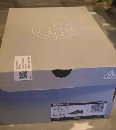 Zapatillas running Adidas Duramo 10 negras - miniatura 3
