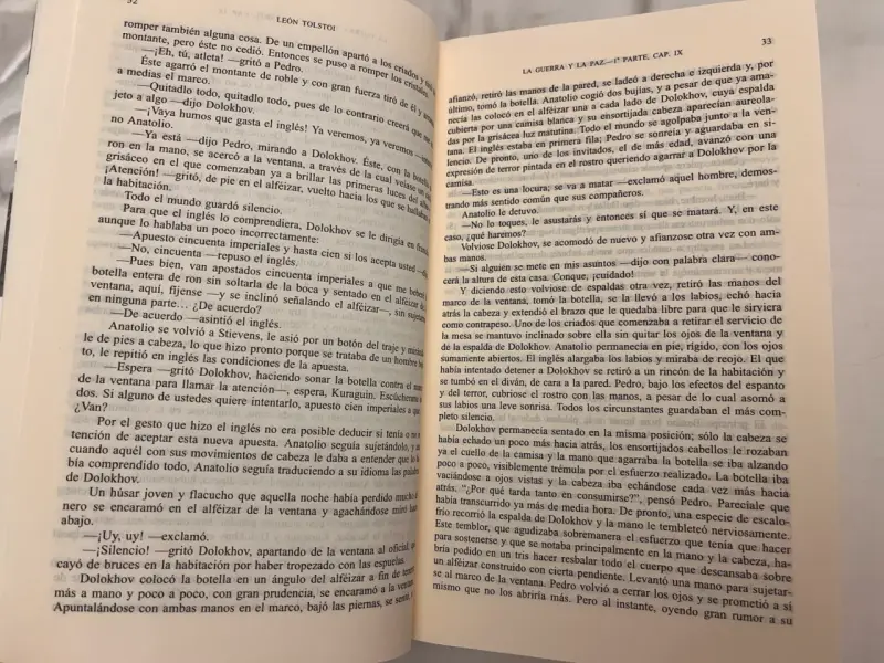 Libro La Guerra y La Paz de León Tolstoi - 6