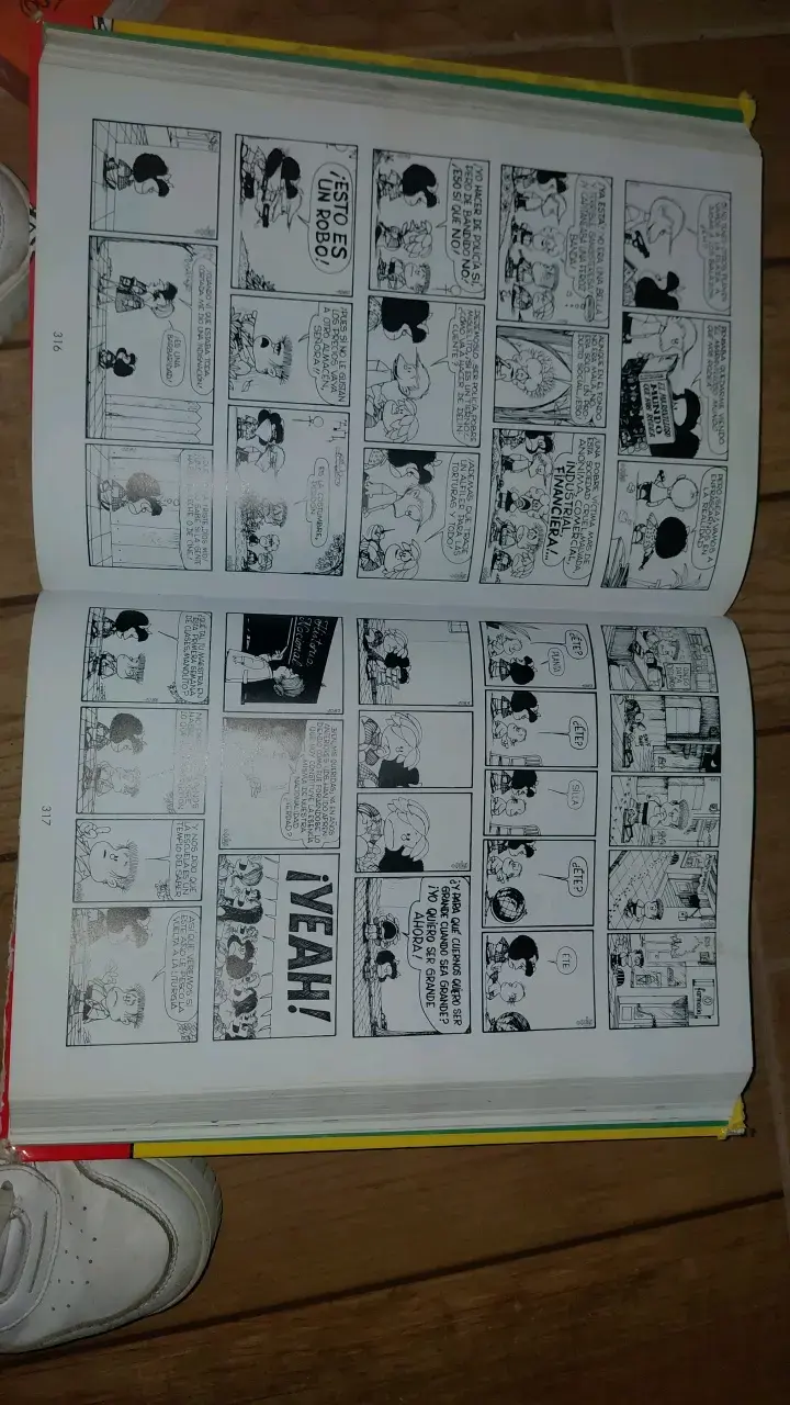 Libro Toda Mafalda de Quino en buen estado - 4