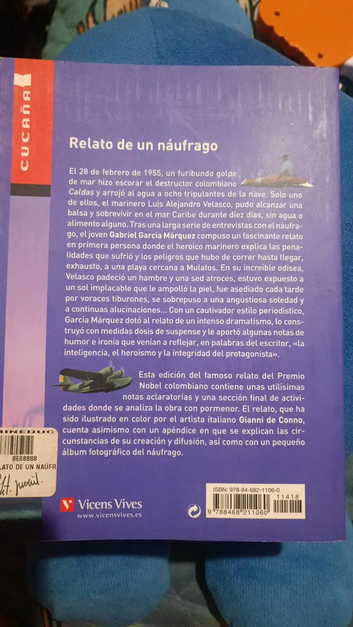 Relato de un Náufrago de Gabriel García Márqu - 2