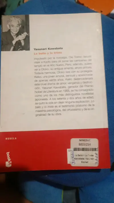 Libro 'Lo bello y lo triste' de Yasunari Kawabata - miniatura 2