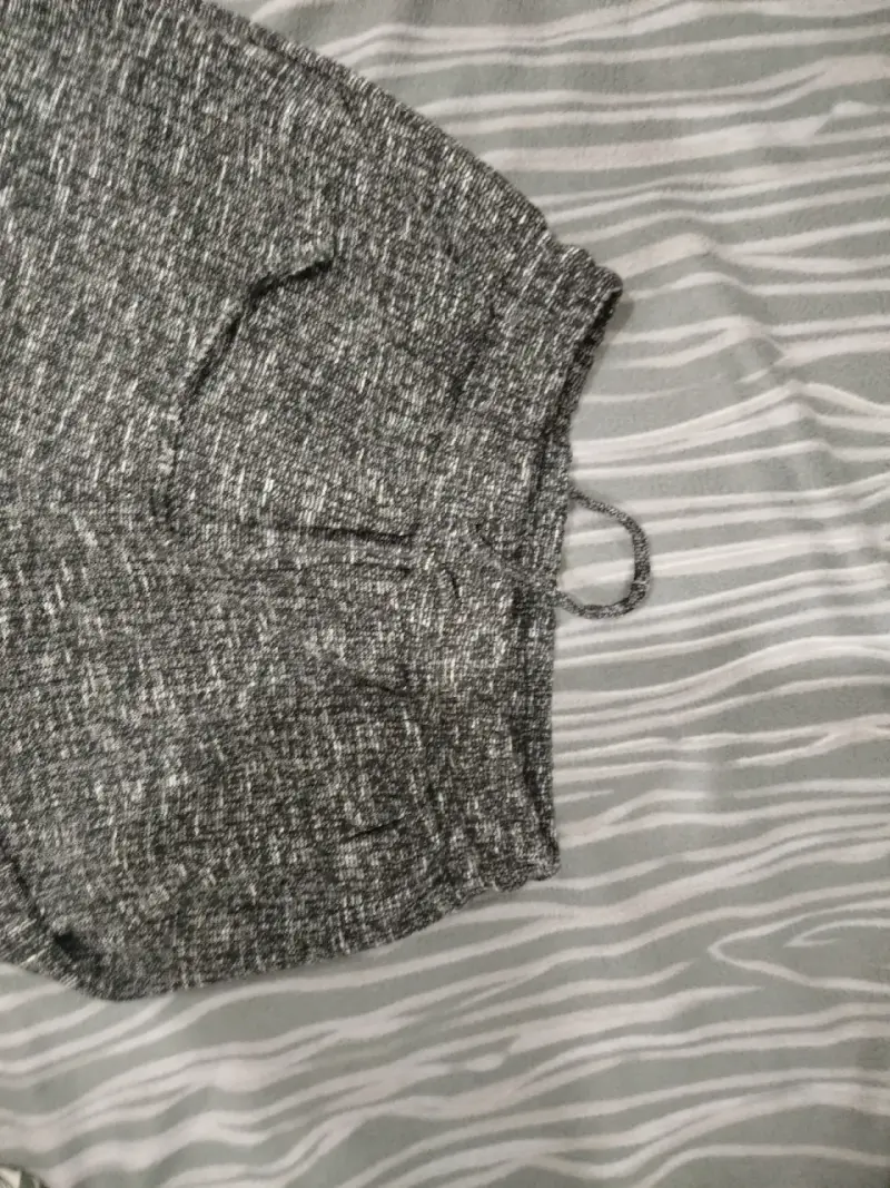Pantalones de polar  gris para mujer - 3