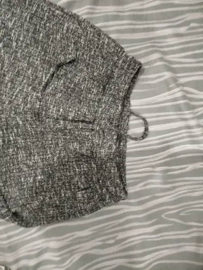 Pantalones de polar  gris para mujer - miniatura 3