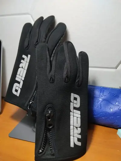 Guantes Treino térmicos negros [colec. Fortuna]. - miniatura 1