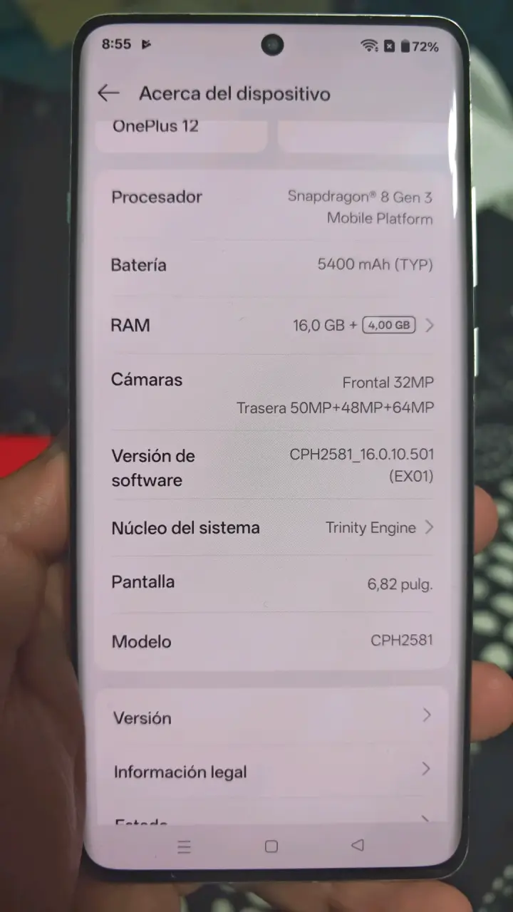 OnePlus 12 16 GB RAM/512 GB Memoria + Reloj Xiaomi - 4