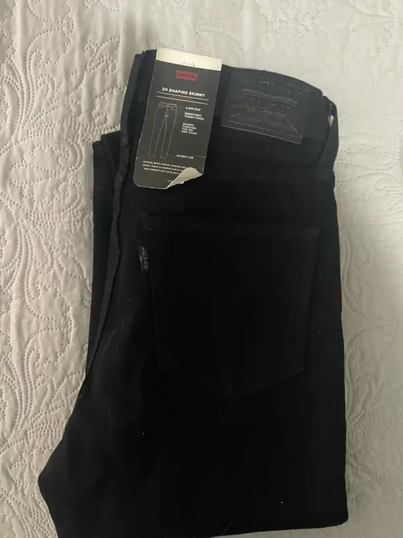 Jeans Levi's 311 Shaping Skinny Mujer Negro - 1