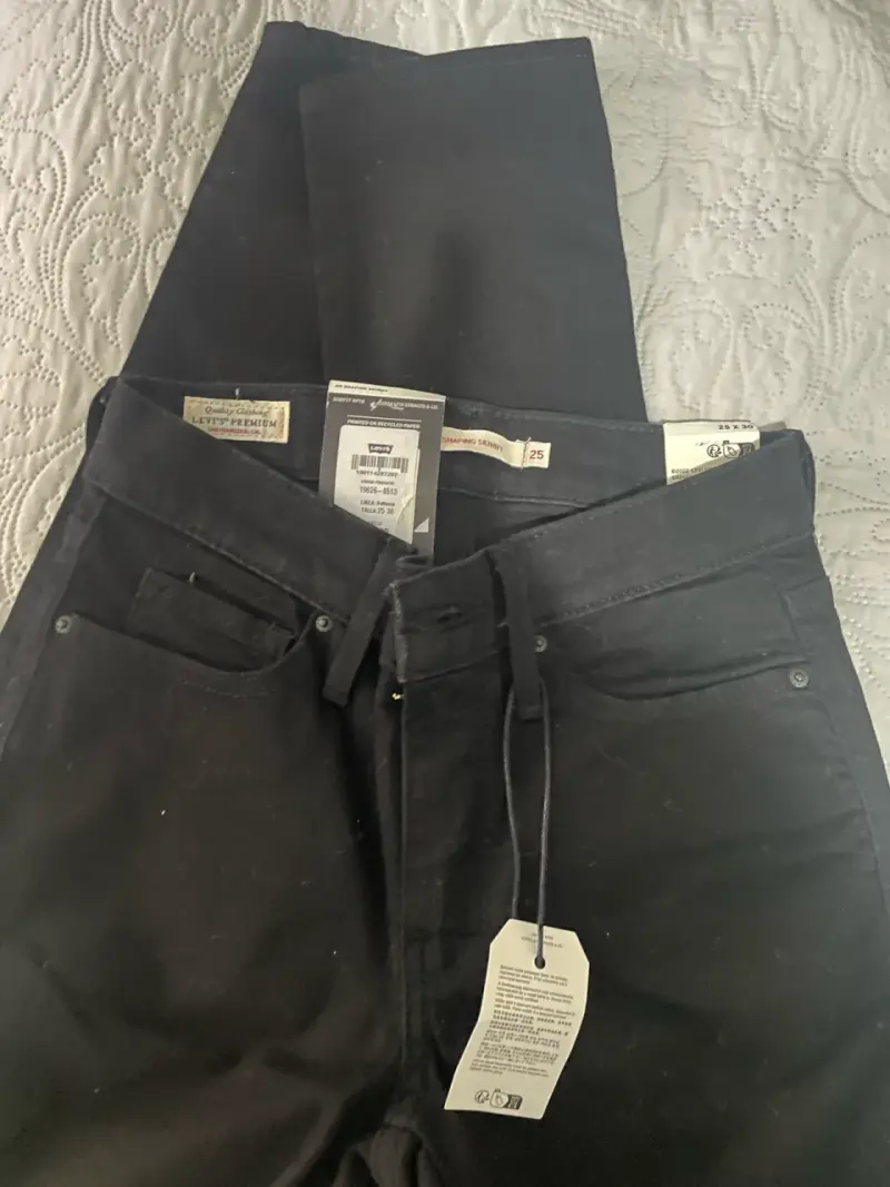 Jeans Levi's 311 Shaping Skinny Mujer Negro - 2