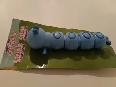 Oruga de cuerda azul para niños - miniatura 2