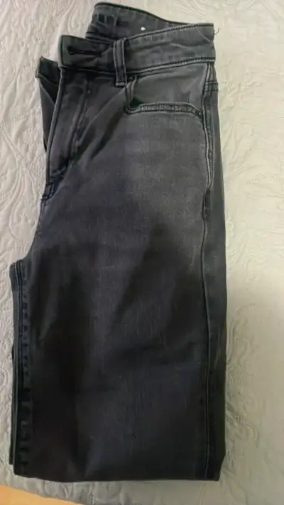 Jeans negros American Eagle para mujer - miniatura 3