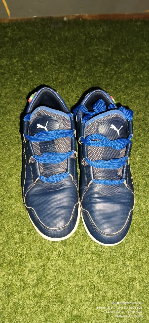 Zapatillas deportivas azules Puma Ferrari - 6