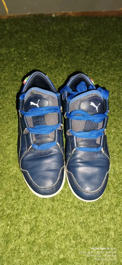 Zapatillas deportivas azules Puma Ferrari - miniatura 6