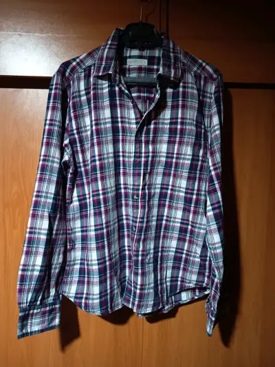 Camisa a cuadros de hombre - miniatura 1