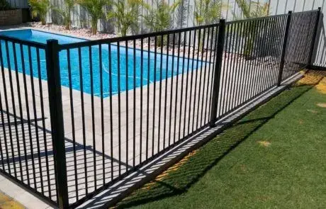 Cercado de Seguridad para Piscina Negro