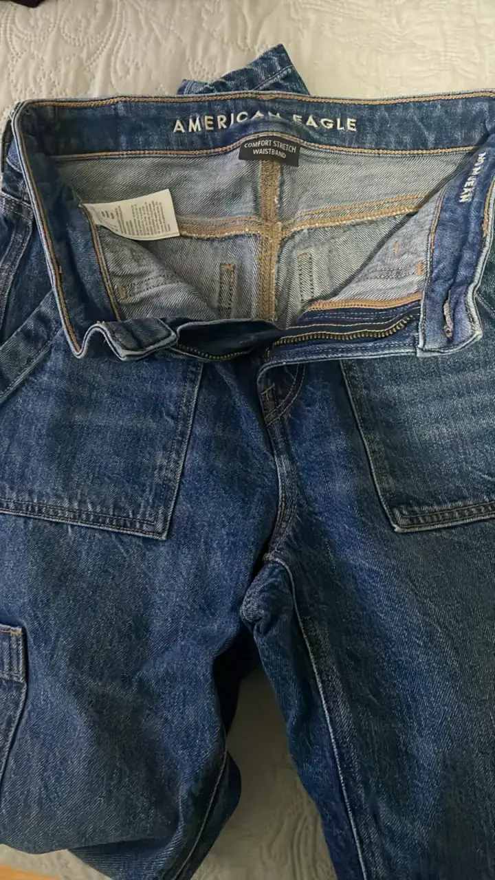 Jeans American Eagle azul para hombre - 2