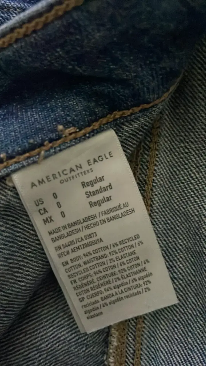Jeans American Eagle azul para hombre - 3