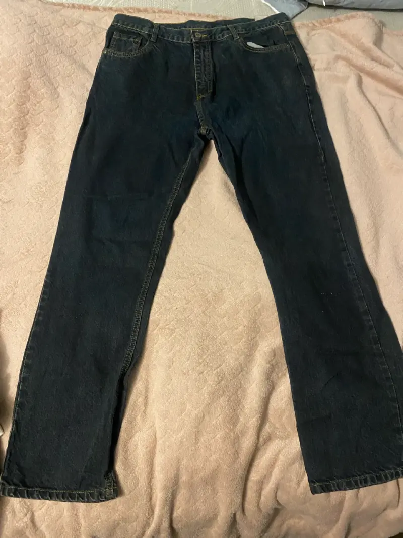 Jeans de hombre talla 36 color azul oscuro - 1