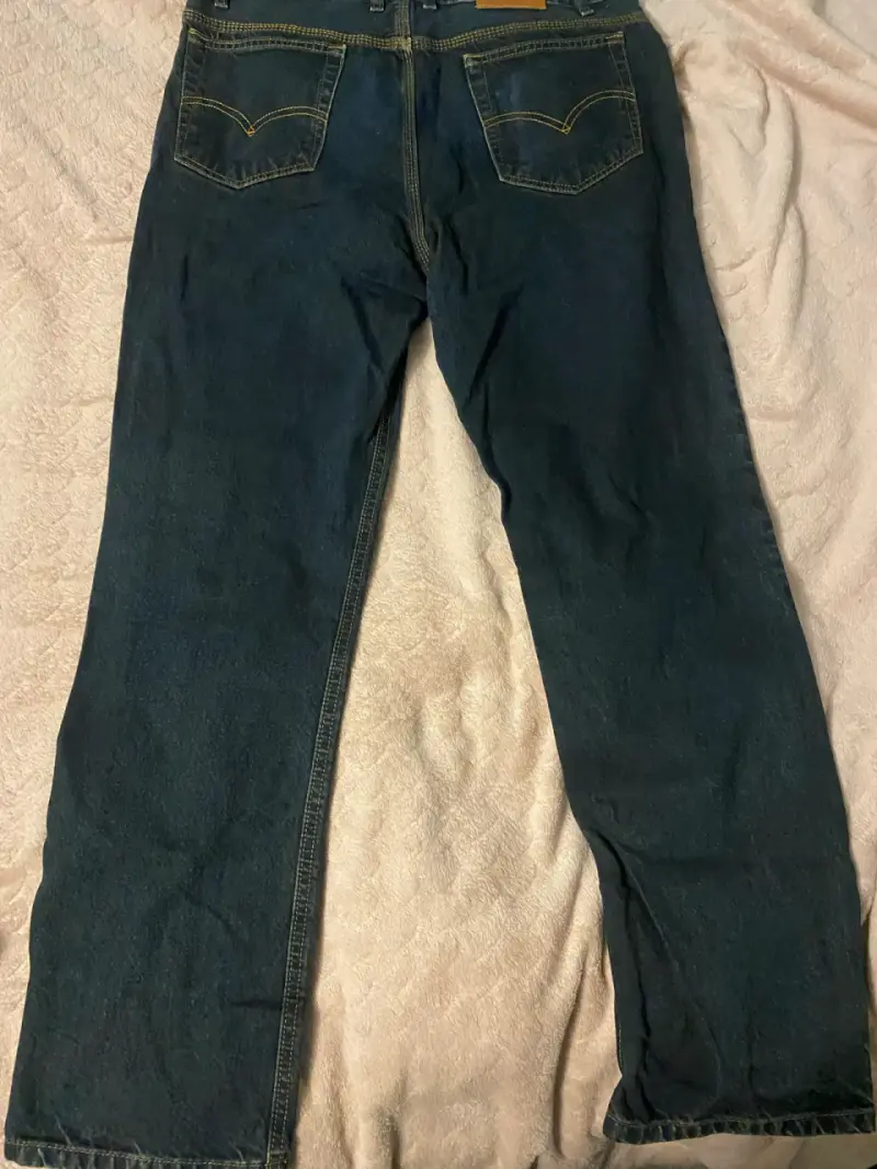 Jeans de hombre talla 36 color azul oscuro - 2