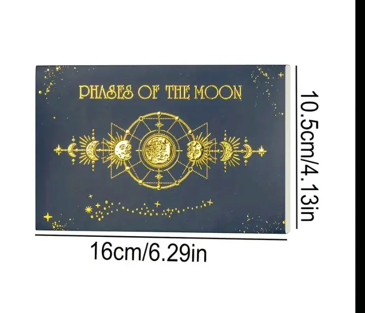 Set de sellos de fases lunares para manualidades - 1