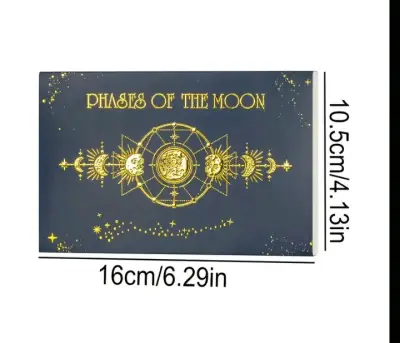 Set de sellos de fases lunares para manualidades - miniatura 1