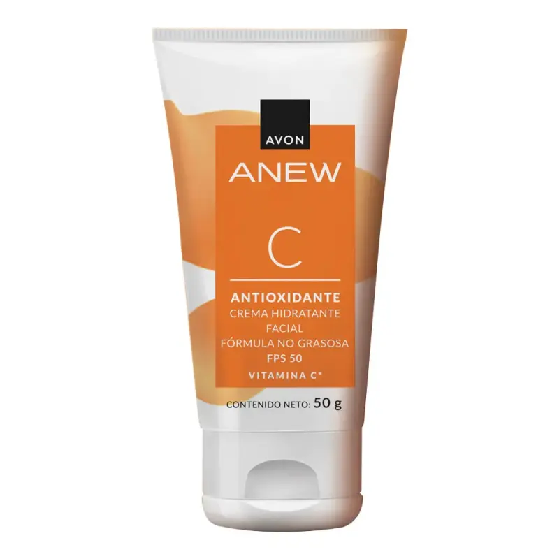 Crema Hidratante Facial Antioxidante Avon Anew C