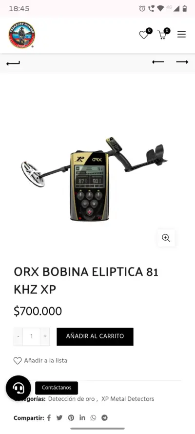 Detector de Metales XP ORX y DEUS1 - miniatura 3