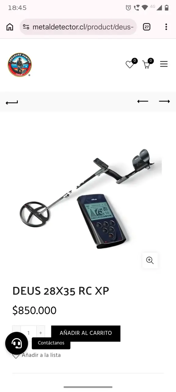 Detector de Metales XP ORX y DEUS1 - 6